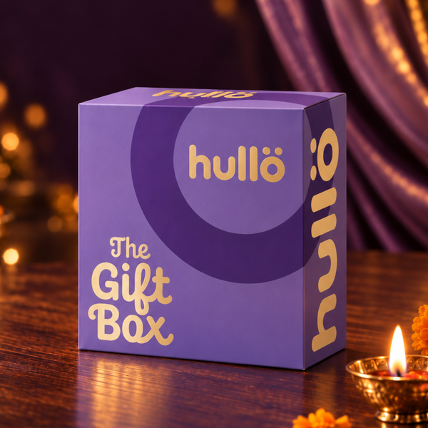 Protein gift box, violet box